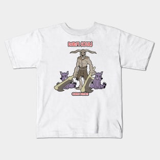 CAPRA DEMON IN CUPHEAD STYLE! Kids T-Shirt